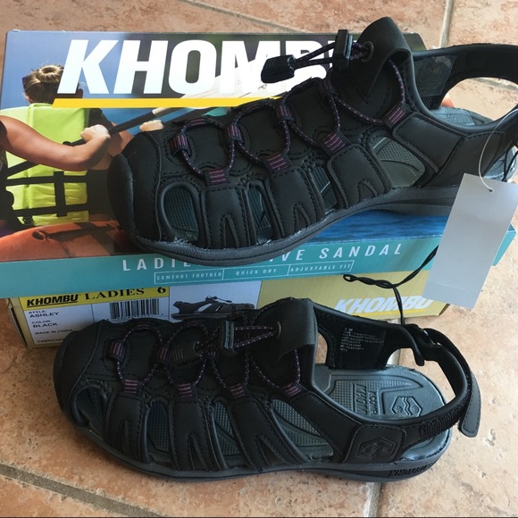 Khombu Shoes Khombu Ladies Waterproof Active Sandals Black Poshmark